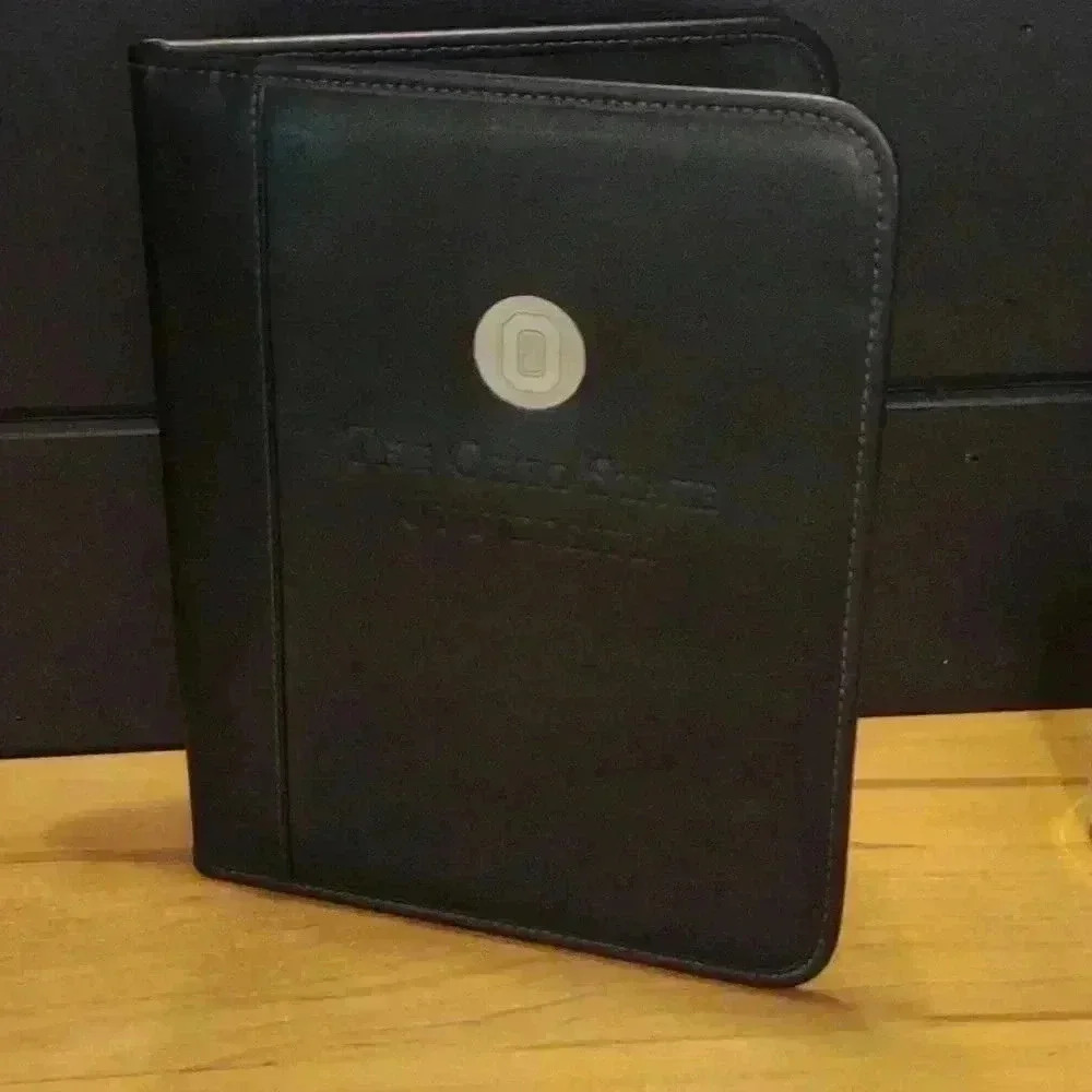 The Ohio State‎ University black 10x12 portfolio notepad holder